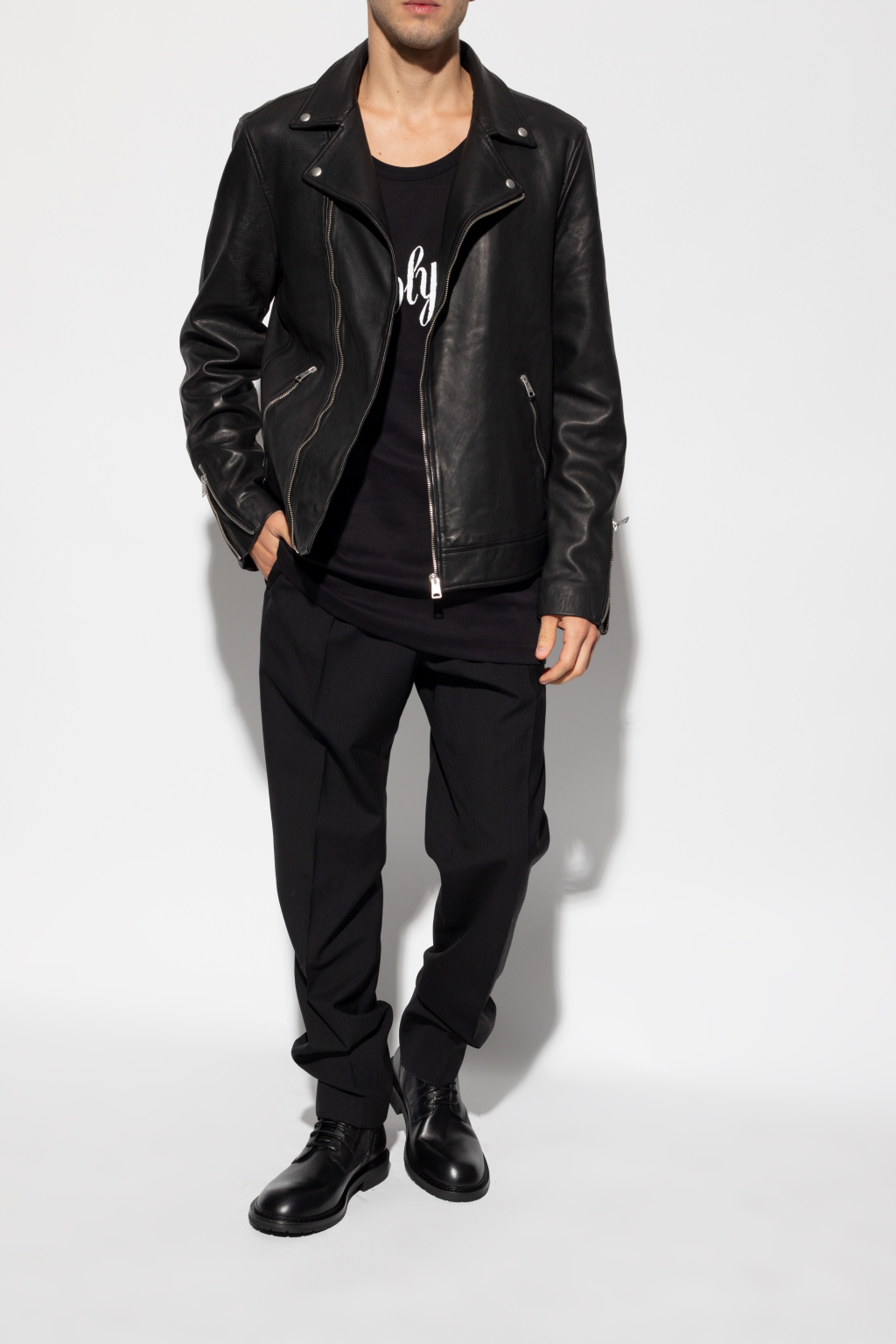 Ann Demeulemeester 'Danny' leather boots | Men's Shoes | Vitkac